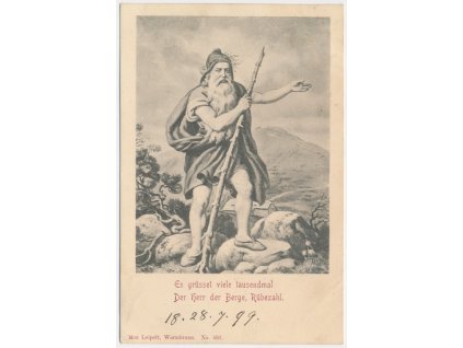 Krakonoš, Jelení Hora, Pozdrav od pána hor, 1899