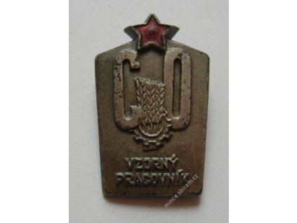 ČSSR, odznak Vzorný pracovník civilní obrany