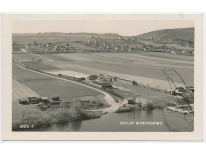 51 - Praha-západ, Černošice, Dolní Mokropsy, Celkový pohled, cca 1935