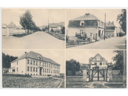 51 - Praha-západ, Černošice, Dolní Mokropsy, 4 záběr dominant, cca 1936