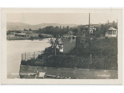 51 - Praha-západ, Horní Černošice, partie u řeky, cca 1931