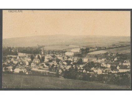 66 - Trutnovsko, Vrchlabí, celkový pohled, cca 1924