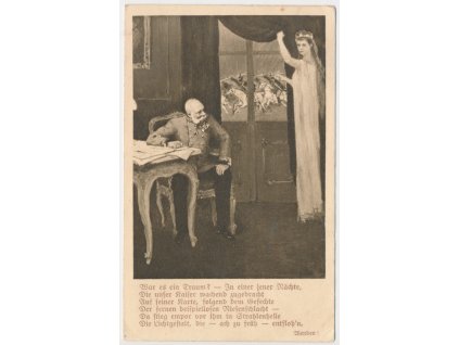 František Josef I., Jeho Veličenstvo ve své pracovně, cca 1915