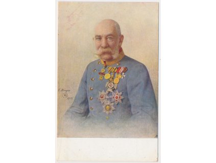 František Josef I., Portrétové foto Jeho Veličenstva v uniformě, 1915
