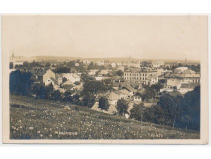 10 - Chrudimsko, Hlinsko, celkový pohled, cca 1926
