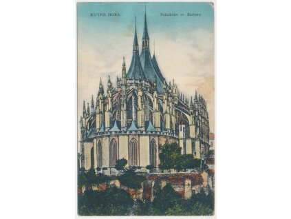 31 - Kutná Hora, Velechrám sv. Barbory, cca 1919