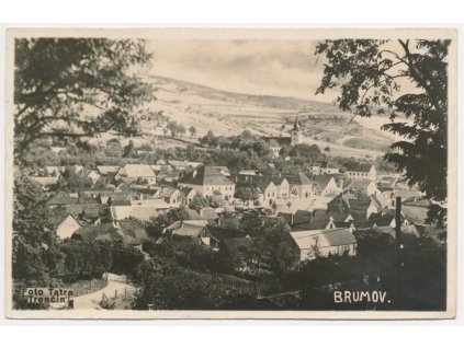 05 - Brno-venkov, Brumov, celkový pohled, cca 1926