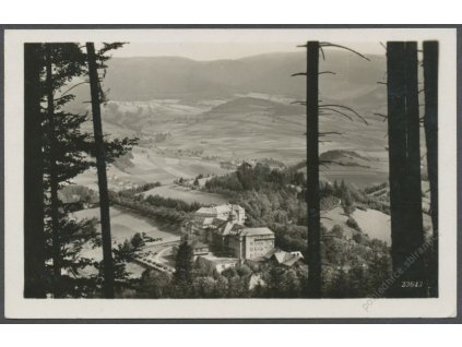 21 - Jesenicko, Priessnitzovy léčebné lázně, cca 1938