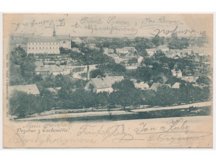 51 - Praha-západ, Tuchoměřice, celkový pohled, cca 1901