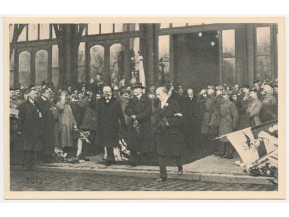 T. G. Masaryk, Příjezd prezident do Prahy dne 21. 12. 1918