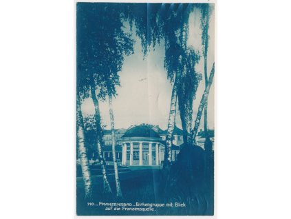 08 - Chebsko, Františkovy Lázně, Františkův pramen, cca 1930