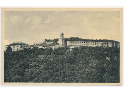 04 - Brno, pohled na hrad Špilberk, cca 1938