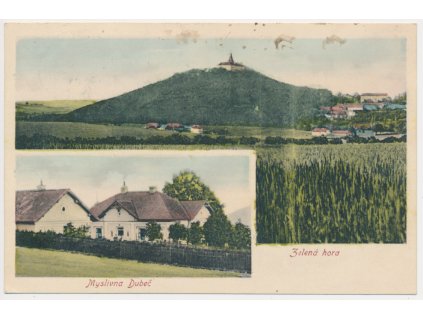 75 - Žďár nad Sázavou, Zelená hora a Myslivna v Dubeč, 1907