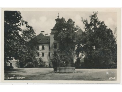 24 - Jindřichohradecko, Třeboň, Zámek, cca 1935