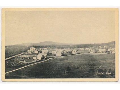 15 - Domažlicko, Babylon, celkový pohled, cca 1949