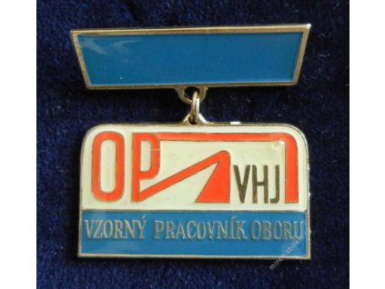 ČSSR, Vzorný pracovník oboru OP VHJ