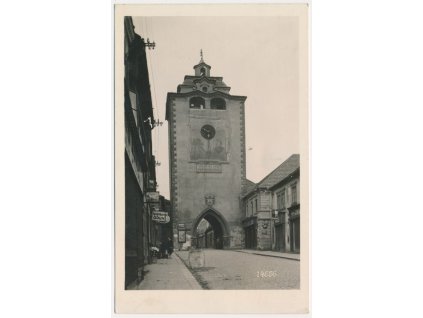 02 - Beroun, Plzeňská brána, cca 1943