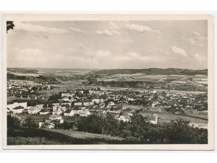 02 - Beroun, celkový pohled na město, cca 1936