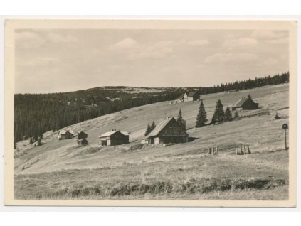 66 - Trutnovsko, Pec pod Sněžkou, Richterovy boudy, cca 1956