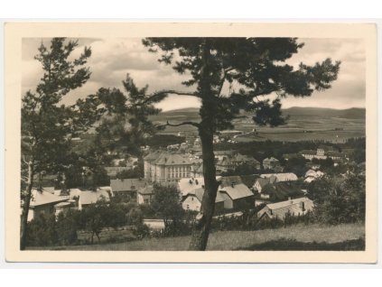 02 - Berounsko, Hořovice, celkový pohled, cca 1935