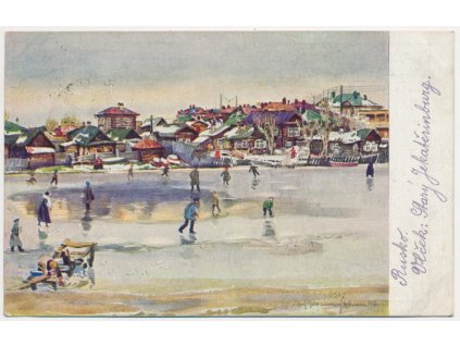 Rusko, Starý Jekatěrinburg, Pohledy ze života a bojů čs. legií, cca 1920