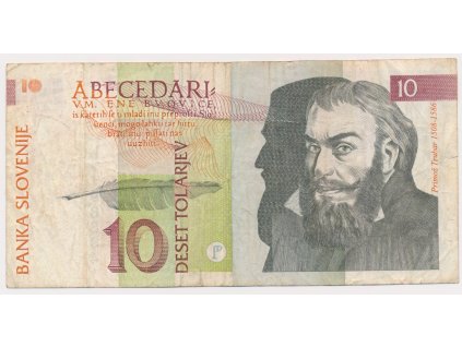 Slovinsko, 10 Tolarjev, 1992, oběhový stav