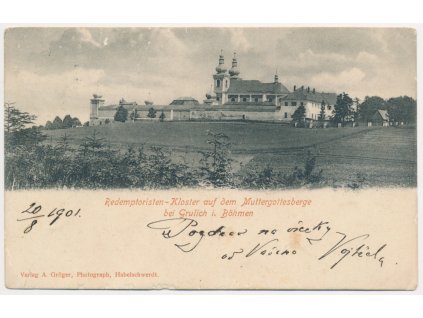 70 - Orlickoústecko, Králíky (Grulich), Klášter, cca 1901