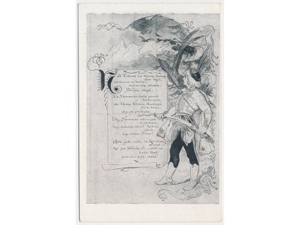 Mikoláš Aleš (1852-1913), Nad Tatrou sa blýska, cca 1920