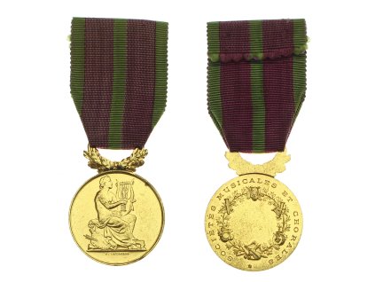 Francie, Čestná medaile hudebních a sborových spolků, stav1/1/1