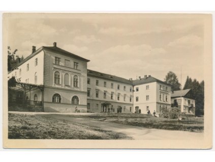 42 - Opavsko, Staré Těchanovice, Janské koupele, zotavovna ROH, 1957
