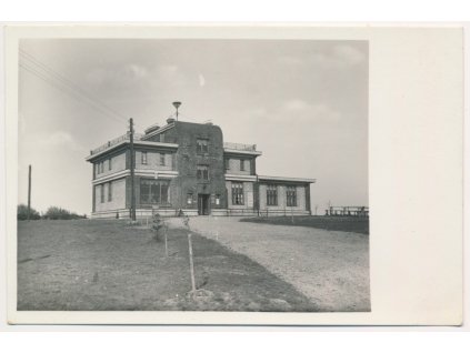 58 - Semilsko, Riegrova chata na Kozákově, cca 1938