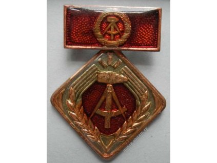 DDR, Za socialistickou práci, smalty, etue