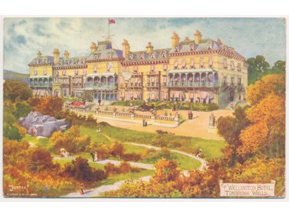 Anglie, Tunbridge Wells, Wellington Hotel, cca 1930