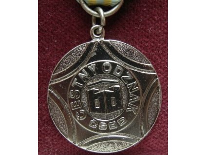 ČSSR, Čestný odznak ČSBD, stužka, etue