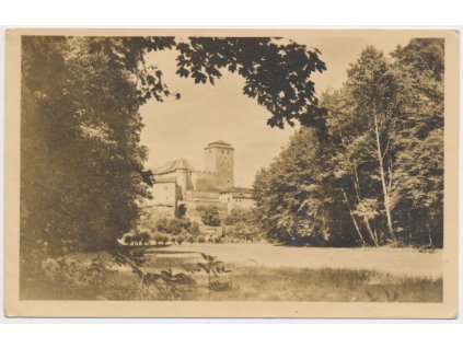 22 - Jičínsko, Český ráj, hrad Kost, cca 1955