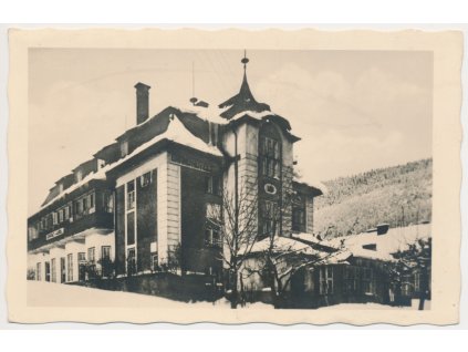 66 - Trutnovsko, Pec pod Sněžkou, Grand Hotel Pec, cca 1956