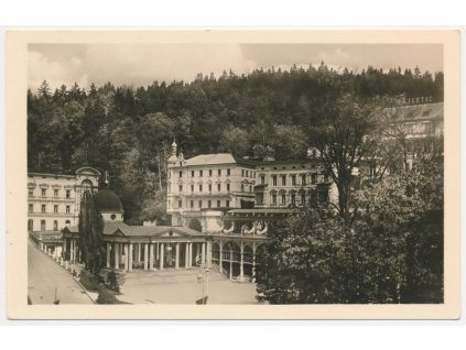 08 - Chebsko, Mariánské Lázně, Křížový pramen, cca 1940