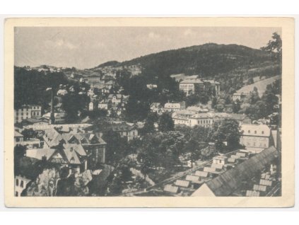 20 - Jablonecko, Tanvald, celkový pohled, cca 1948