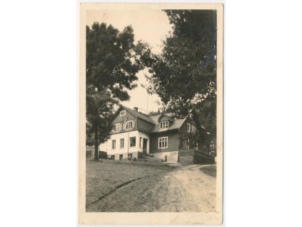 20 - Jablonecko, Janov nad Nisou, Chata Zátiší, cca 1951