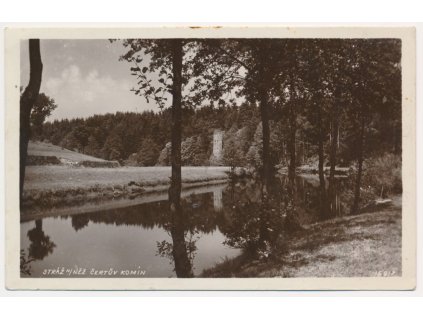 24 - Jindřichohradecko, Stráž nad Nežárkou, Čertův komín, cca 1936