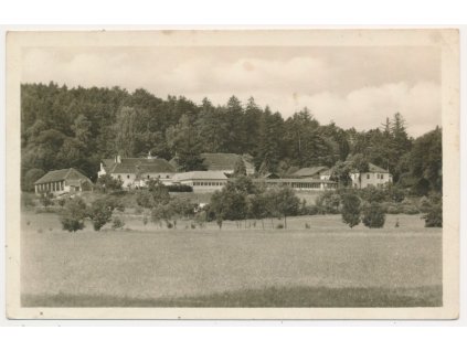 58 - Semilsko, Lázně Sedmihorky, celkový pohled, cca 1949