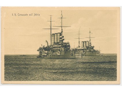 I. R. Corazzate sull' Adria, Italské bitevní lodě, cca 1910