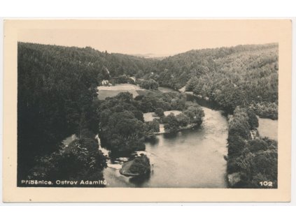64 - Táborsko, Příběnice, Ostrov Adamitů, cca 1939
