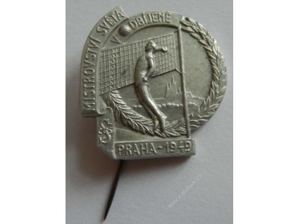 ČSSR, Mistrovství světa v odbíjené, Praha 1949