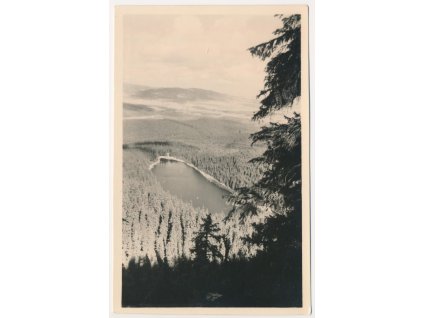 48 - Prachaticko, Šumava, Plešné jezero, cca 1930