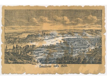 49 - Praha, Smíchov roku 1820