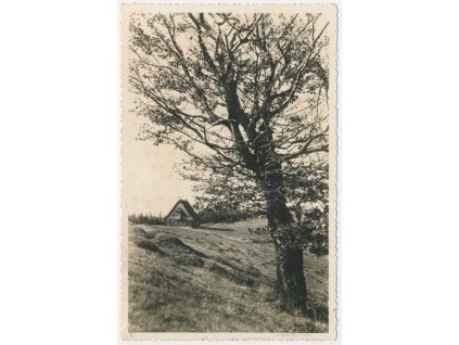 16 - Frýdeckomístecko, Bezručova chata na Ropičce, cca 1934