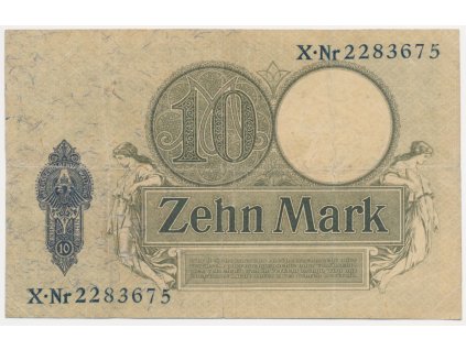 Německo, 10 Marek, 1906, stav 2