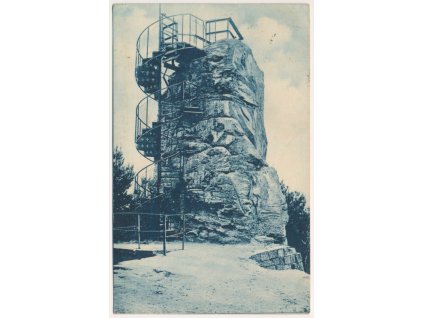 58 - Semilsko, Turnov, rozhledna Hlavatice, cca 1928