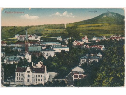 65 - Teplice, celkový pohled, cca 1918